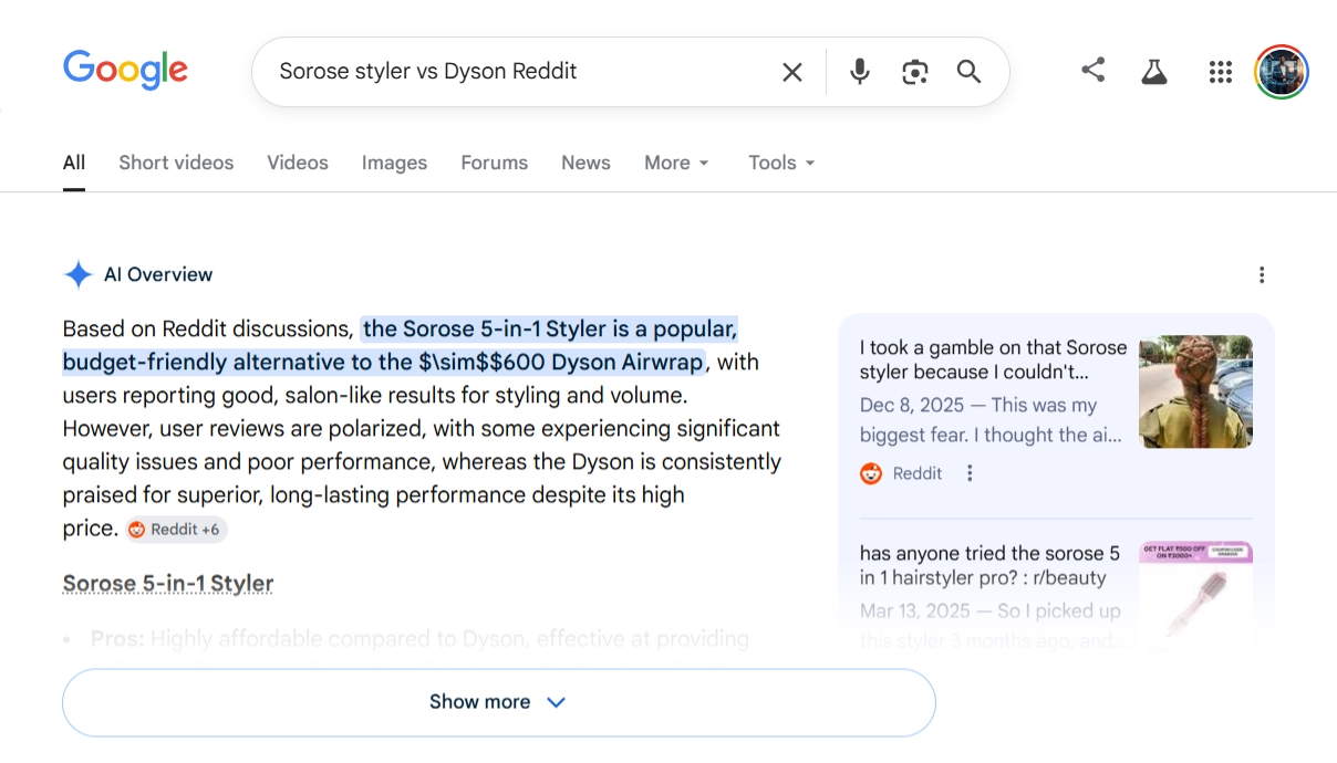 Google AI Overview